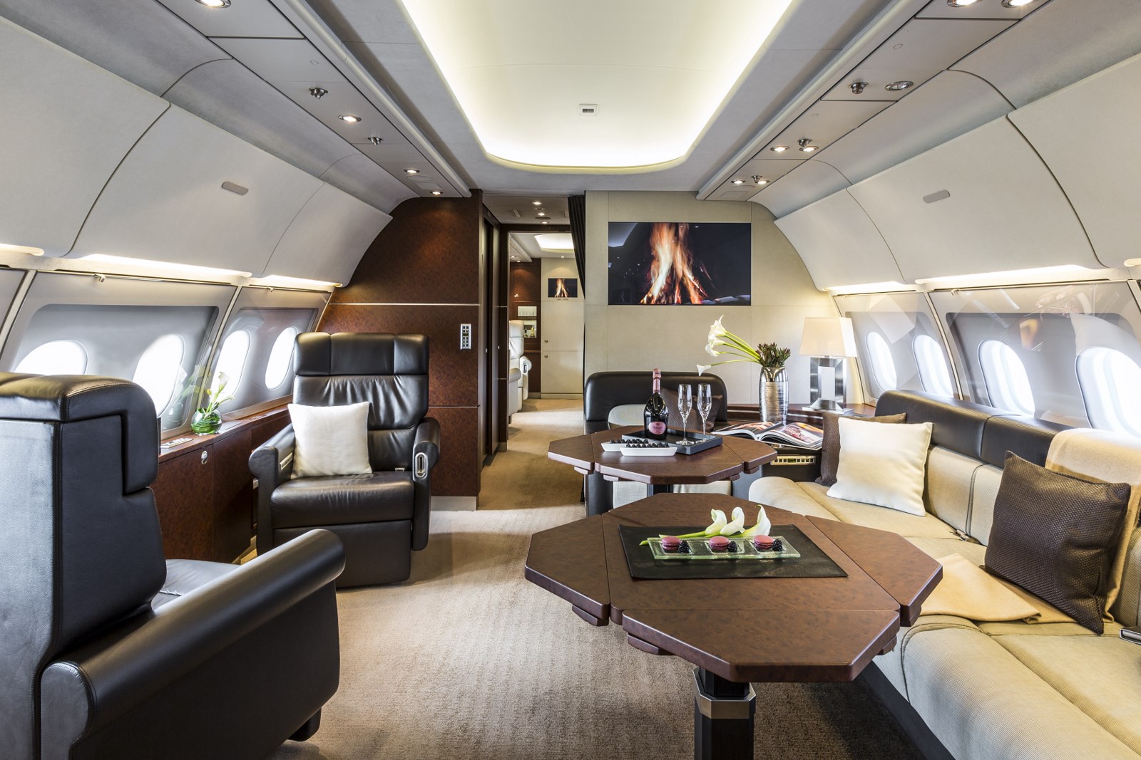 cabina Airbus 318 Elite